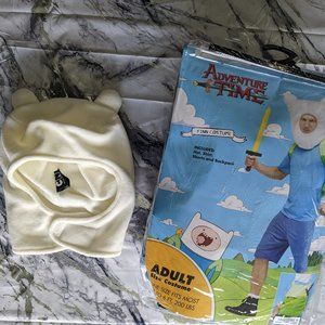 Finn the Human: Adventure Time: Halloween Costume (with two hats)